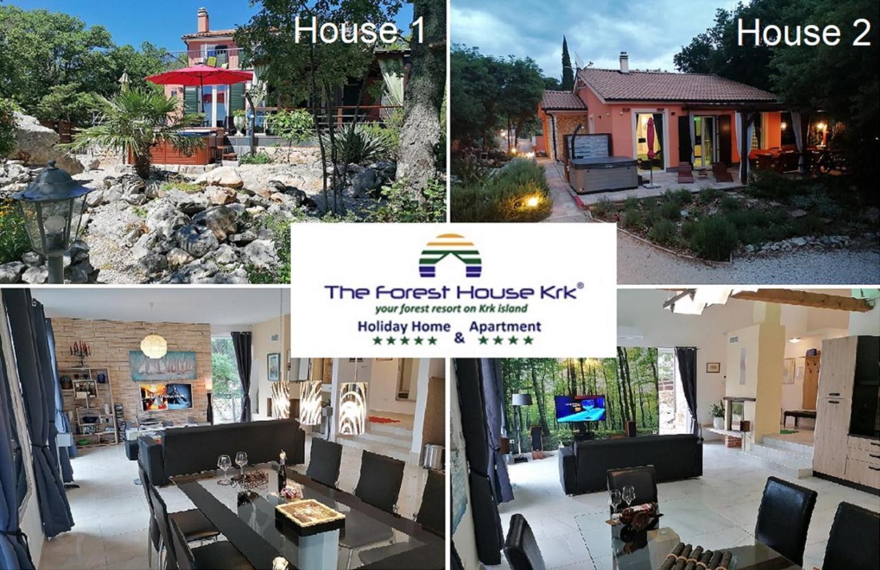 The Forest House Krk 1 Kras Exterior photo